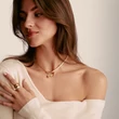 Kép 3/3 - Thomas Sabo Connect cirkónia köves sárga arany szitakötő charm - CC1285-414-14