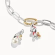 Kép 2/3 - Thomas Sabo  Mikulás Snoopy és Woodstock PEANUTS Connect charm - CC1307-427-7