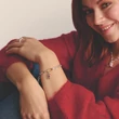 Kép 3/3 - Thomas Sabo  Mikulás Snoopy és Woodstock PEANUTS Connect charm - CC1307-427-7