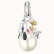 Kép 1/3 - Thomas Sabo  Mikulás Snoopy és Woodstock egy gyöngyön PEANUTS Connect charm - CC1308-427-14