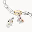 Kép 3/3 - Thomas Sabo  Mikulás Snoopy és Woodstock egy gyöngyön PEANUTS Connect charm - CC1308-427-14
