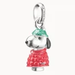 Kép 1/3 - Thomas Sabo  Snoopy télikabátban PEANUTS Connect charm - CC1309-664-7
