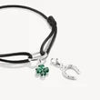 Kép 2/3 - Thomas Sabo zöld négylevelű lóhere charm - CC1326-699-6