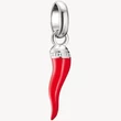 Kép 1/3 - Thomas Sabo piros cornicello charm - CC1328-007-10