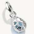 Kép 2/4 - Thomas Sabo márciusi születésköves világoskék csepp charm - CC1331-699-1