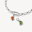Kép 3/4 - Thomas Sabo augusztusi születésköves zöld háromszög charm - CC1336-699-6