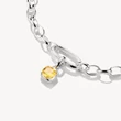 Kép 3/4 - Thomas Sabo novemberi születésköves sárga charm - CC1339-051-4