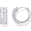 Kép 1/3 - Thomas Sabo pavé karika fülbevaló - CR667-051-14