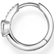 Kép 2/2 - Thomas Sabo szíves fél pár fülbevaló - CR692-051-14