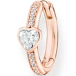Kép 1/2 - Thomas Sabo szíves fél pár fülbevaló - CR692-416-14