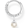 Kép 2/2 - Thomas Sabo gyöngyös karika fél pár fülbevaló - CR702-167-14