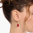 Kép 3/3 - Thomas Sabo x HARIBO piros gumimaci fél pár fülbevaló - CR727-414-10