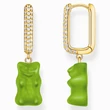 Kép 1/3 - Thomas Sabo x HARIBO zöld gumimaci fél pár fülbevaló - CR727-414-6
