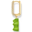 Kép 2/3 - Thomas Sabo x HARIBO zöld gumimaci fél pár fülbevaló - CR727-414-6