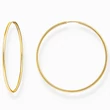 Kép 1/2 - Thomas Sabo aranyozott karika fülbevaló 60 mm - CR729-413-39