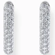 Kép 2/3 - Thomas Sabo áttetsző cirkónia köves ezüst karika fülbevaló - CR730-051-14