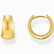 Kép 1/3 - Thomas Sabo arany trapéz karika fülbevaló - CR740-413-39