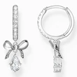 Kép 1/2 - Thomas Sabo ezüst masnis karika fülbevaló  - CR749-643-14