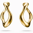 Kép 1/3 - Thomas Sabo sárga arany organikus karika fülbevaló - CR754-413-39 - Natural Beauty