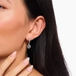 Kép 3/5 - Thomas Sabo ezüst rózsa páros karika fülbevaló - CR757-637-21