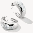 Kép 2/3 - Thomas Sabo cirkónia köves ezüst karika fülbevaló - CR759-051-14