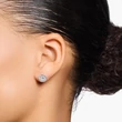 Kép 2/2 - Thomas Sabo áttetsző cirkónia köves ezüst fülbevaló - H2062-051-14