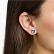 Kép 2/2 - Thomas Sabo fülbevaló kék kővel - H2201-009-1