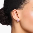 Kép 2/2 - Thomas Sabo rózsaszín köves fülbevaló - H2201-051-9