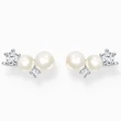 Kép 1/3 - Thomas Sabo gyöngyös ezüst fülbevaló - H2211-167-14