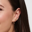 Kép 3/3 - Thomas Sabo arany lóhere fél pár fülbevaló - H2215-414-14
