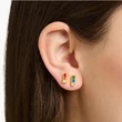 Kép 3/3 - Thomas Sabo fülbevaló színes kövekkel - H2250-996-7