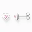 Kép 1/2 - Thomas Sabo rózsaszín szív fülbevaló - H2268-041-9