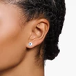 Kép 2/2 - Thomas Sabo kék virágos fülbevaló - H2269-496-1