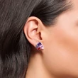 Kép 2/2 - Thomas Sabo ezüst fülbevaló színes cirkóniával - H2275-477-7