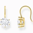 Kép 1/2 - Thomas Sabo aranyozott fülbevaló cirkóniával - H2287-414-14