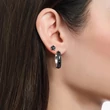 Kép 3/3 - Thomas Sabo fekete cirkónia köves ezüst fülbevaló - H2297-643-11
