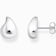 Kép 1/3 - Thomas Sabo ezüst organikus alakú fülbevaló - H2303-001-21