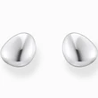 Kép 1/3 - Thomas Sabo ezüst organikus alakú fülbevaló - H2307-001-21