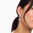 Kép 3/3 - Thomas Sabo ezüst organikus gyöngy fülbevaló - H2322-082-14 - Natural Beauty