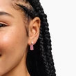Kép 2/2 - Thomas Sabo ezüst fülbevaló lógó rózsaszín Haribo gumimacival - H2330-052-9