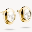 Kép 1/3 - Thomas Sabo ovális köves aranyozott fülbevaló - H2342-414-14