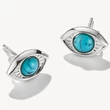 Kép 2/3 - Thomas Sabo türkiz védelmező szem ezüst fülbevaló - H2343-404-17