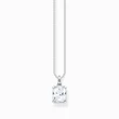 Kép 1/2 - Thomas Sabo ezüst nyaklánc fehér kő medállal - KE1964-051-14-L45V