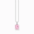 Kép 1/2 - Thomas Sabo ezüst nyaklánc rózsaszín kő medállal - KE1964-051-9-L45V