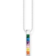 Kép 1/3 - Thomas Sabo nyaklánc színes köves medállal - KE2113-166-7-L45V