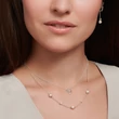 Kép 2/2 - Thomas Sabo nyaklánc gyöngyökkel - KE2120-167-14-L45V