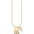 Kép 1/2 - Thomas Sabo arany kulcs & lakat nyaklánc - KE2122-414-14-L45V