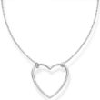 Kép 1/2 - Thomas Sabo ezüst charm tartó szív nyaklánc - KE2138-001-21-L45V
