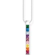 Kép 1/3 - Thomas Sabo nyaklánc színes köves medállal - KE2146-477-7-L45V