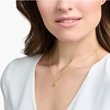 Kép 2/3 - Thomas Sabo nyaklánc színes köves békejel medállal - KE2175-488-7-L45V